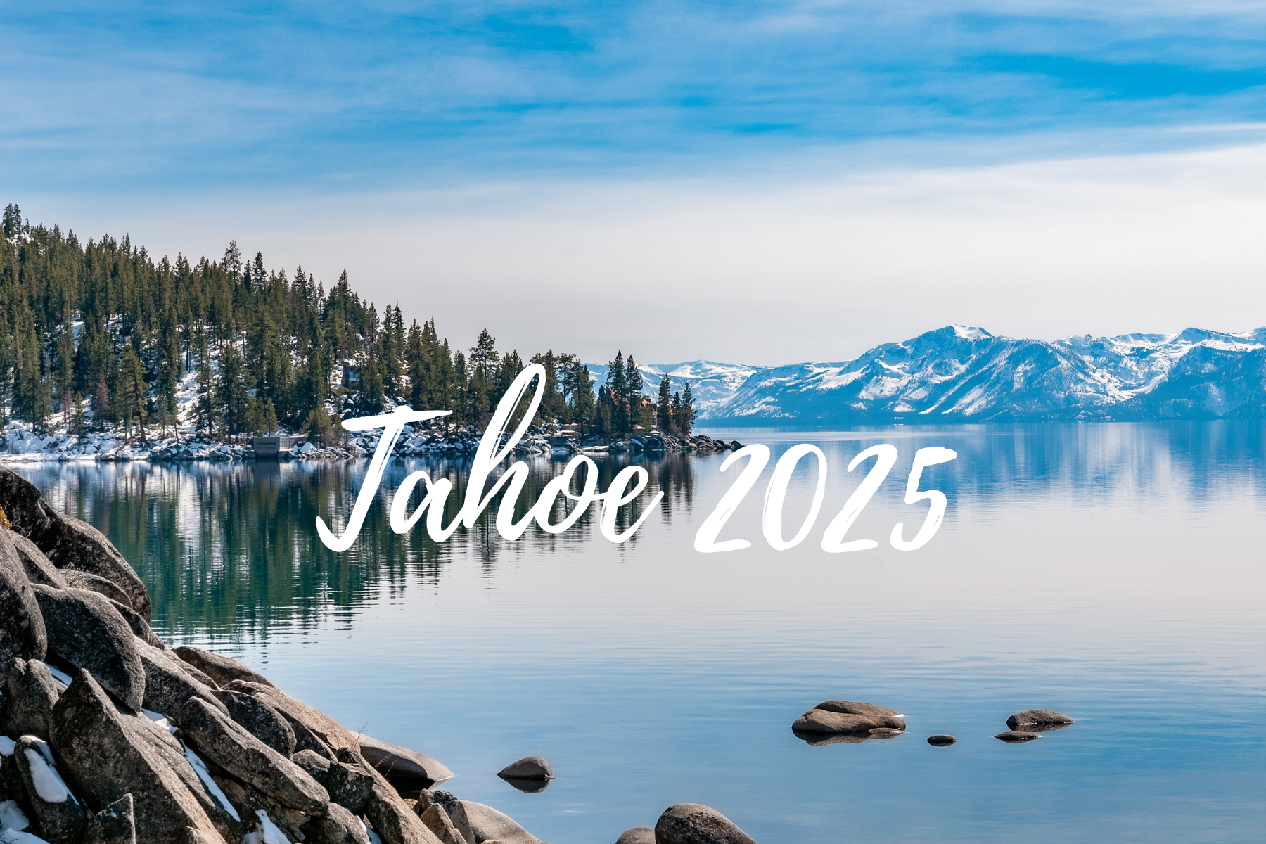 Lake Tahoe Reforestation Sites (2025)