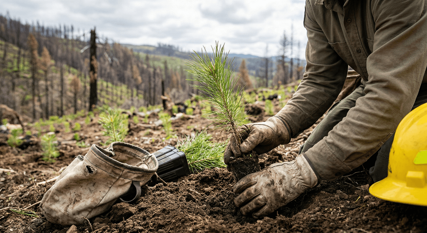 From Barren Ground to New Beginnings: How Reforestation Happens