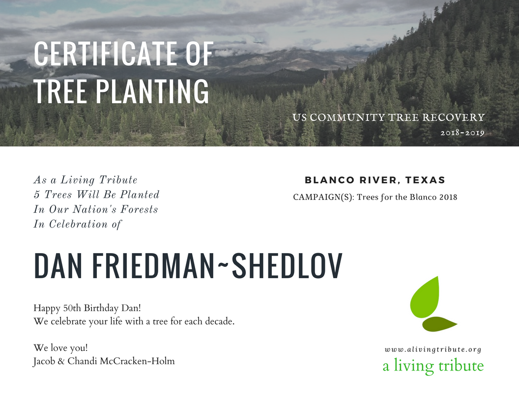 Plant-a-Tree Gift w/ E-Certificate | A Living Tribute