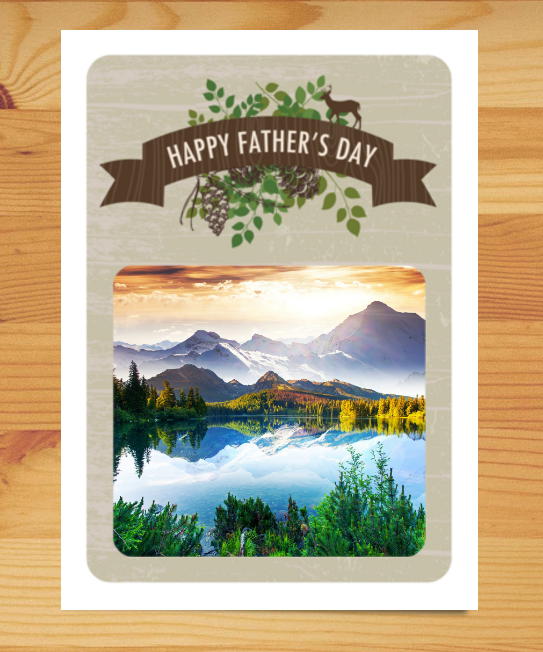 Plant-a-Tree Card for Father's Day